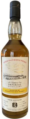 Imperial 1995 ElD The Single Malts of Scotland ex-Bourbon cask #7850 Kensington Wine Market 53.9% 700ml