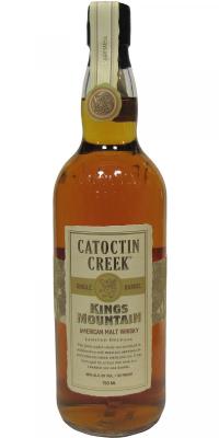 Catoctin Creek Kings Mountain Limited Release Charred New Oak Barrel 46% 750ml