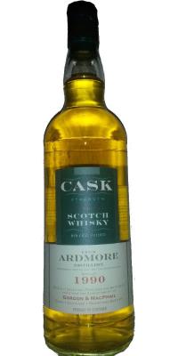 Ardmore 1990 GM Cask Strength Refill Bourbon Barrels 12285 + 12287 55.8% 700ml