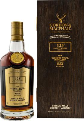 Glenury Royal 1984 GM 125th Anniversary Edition 1st Fill Sherry Butt #2335 49.1% 700ml