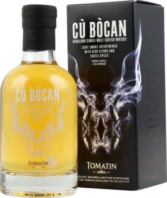 Tomatin Cu Bocan Virgin oak Bourbon and Sherry casks 46% 200ml