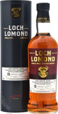 Loch Lomond 15yo Exclusive cask Villa Trasqua Passito Carratello from Tuscany 48% 700ml