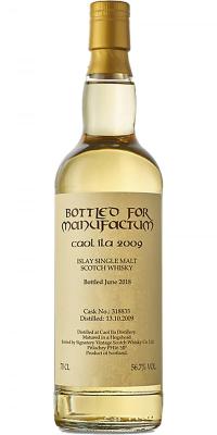 Caol Ila 2009 SV Bottled for Manufactum #318835 56.7% 700ml