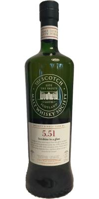 Auchentoshan 1999 SMWS 5.51 Sunshine in A glass 1st Fill Ex-Bourbon Barrel 52.7% 700ml