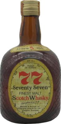 Seventy Seven 5yo Finest Malt Scotch Whisky N.M.T. S.N.C 40% 750ml