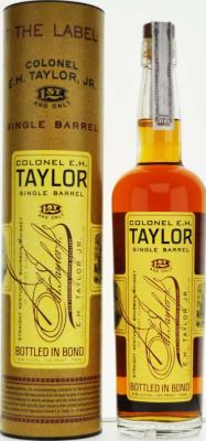 Colonel E.H. Taylor Single Barrel Straight Kentucky Bourbon Whisky Bottled in Bond New Charred Oak 50% 750ml