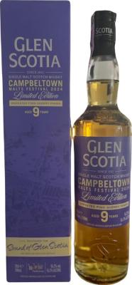Glen Scotia 9yo Campbeltown Malts Festival 2024 56.2% 700ml