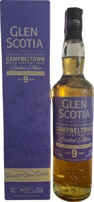 Glen Scotia 9yo Campbeltown Malts Festival 2024 56.2% 700ml