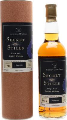 Cragganmore 1966 GM Secret Stills 2.2 Sherry Hogsheads 1204+1449+1452 45% 700ml