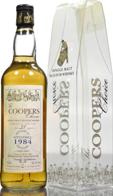 Littlemill 1984 VM The Cooper's Choice Oak Cask 58.7% 700ml