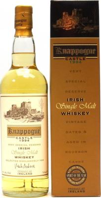 Knappogue Castle 1994 Very Special Reserve Bourbon Casks 40% 700ml
