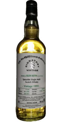 Glen Keith 1995 SV The Un-Chillfiltered Collection 171204 +171205 46% 700ml