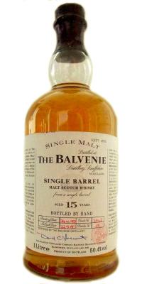 Balvenie 15yo Single Barrel #3942 50.4% 1000ml