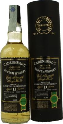 Glen Keith 1996 CA Authentic Collection Bourbon Hogshead 54.2% 700ml