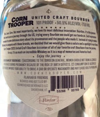 Corn Trooper United Craft Bourbon 50.5% 750ml