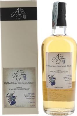 Royal Brackla 2007 A&G Rare Casks 55.4% 700ml