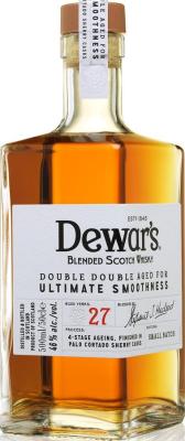 Dewar's 27yo Double Double ex-Palo Cortado casks 46% 500ml