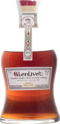 Glenlivet 1951 GM Celtic Series Book of Kells Refill Sherry Butt #2766 LMDW 40.2% 700ml