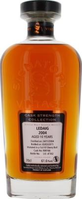 Ledaig 2004 SV Cask Strength Collection 1st Fill Sherry Butt #900177 62.3% 700ml