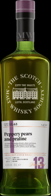 Dalmore 2005 SMWS 13.65 Peppery pears and praline 2nd Fill Bourbon Barrel 58.6% 750ml
