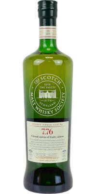 Longmorn 1990 SMWS 7.76 A broad canvas of fruity colours Refill Ex-Bourbon Barrel 56% 700ml