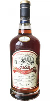 Nantou Omar 2010 Sherry Cask #21091305 Malt Maniacs Award 2015 58.4% 700ml