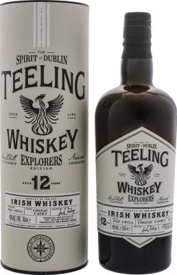 Teeling 12yo Explorers Edition Cognac Casks Travel Retail 46% 700ml