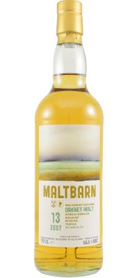 Orkney Malt 2007 MBa #160 Bourbon Cask 54.5% 700ml