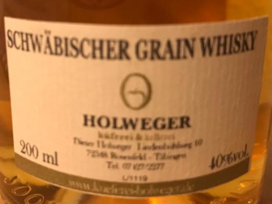 Holweger 2016 Virgin Oak 40% 200ml