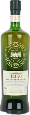 Arran 2000 SMWS 121.70 Sweet and juicy tart and fruity Refill Ex-Bourbon Hogshead 54.7% 700ml