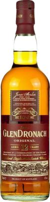 Glendronach 12yo Original Highland Single Malt Scotch Whisky Pedro Ximenez & Oloroso 43% 700ml