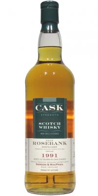 Rosebank 1991 GM Cask Strength #1535 59.2% 750ml