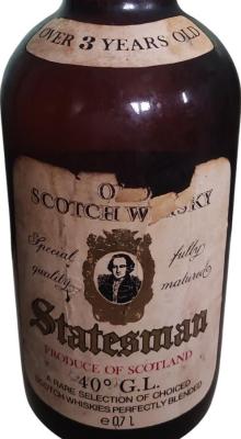 Statesman 3yo Old Scotch Whisky 40% 700ml