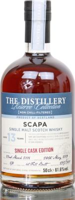 Scapa 2006 The Distillery Reserve Collection 1st Fill Butt #678 61.6% 500ml