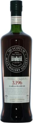 Bowmore 1997 SMWS 3.196 A walk on the wild side Refill Sherry Butt 56.2% 700ml