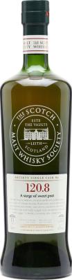 Hakushu 2000 SMWS 120.8 A surge of sweet peat 2nd Fill Hogshead 63.1% 700ml