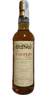 Bruichladdich 1991 VM The Cooper's Choice Oak Sherry Finish 46% 700ml