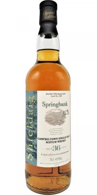 Springbank 1970 WM&C Shieldaig Collection #1702 49.5% 700ml