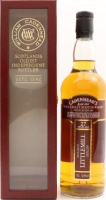 Littlemill 1991 CA Closed Distilleries Bourbon Barrel 50.4% 700ml