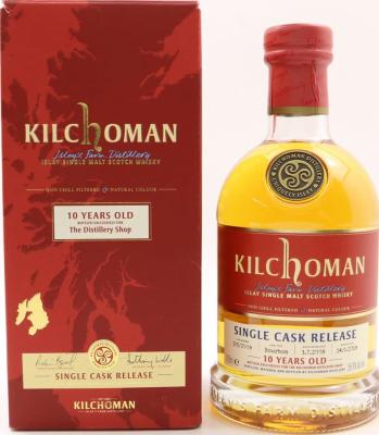 Kilchoman 2008 Single Cask Release Bourbon 325/2008 56.4% 700ml