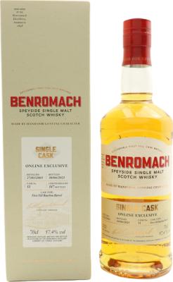 Benromach 2003 First Fill Bourbon Barrel #51 Online Exclusive 57.4% 700ml