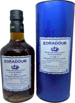 Edradour 2007 Blaufrankisch Mariental Cask Finish #1 Weingut Ernst Triebaumer 57.5% 700ml