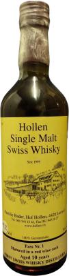 Hollen 10yo Red Wine Cask 49.9% 700ml