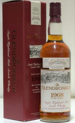 Glendronach 1968 Single Cask #25 All Nippon Airways 43% 750ml