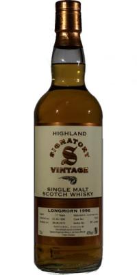 Longmorn 1996 SV Vintage Collection 1st Fill Sherry Butt #72325 43% 700ml