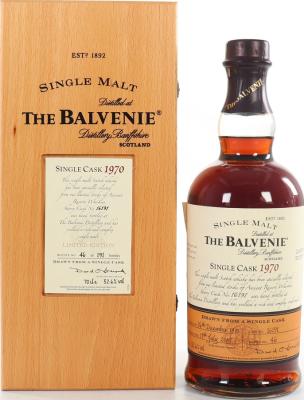 Balvenie 1970 Single Cask #16191 52.6% 700ml