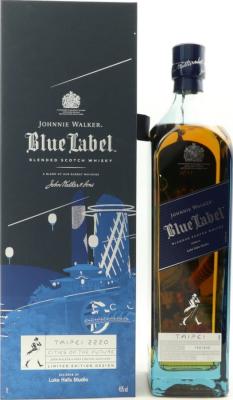 Johnnie Walker Blue Label Cities of the Future Taipei 40% 1000ml