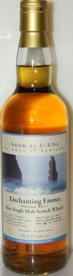 Enchanting Emma 2011 ANHA The Soul of Scotland Refill Sherry Cask 59% 700ml