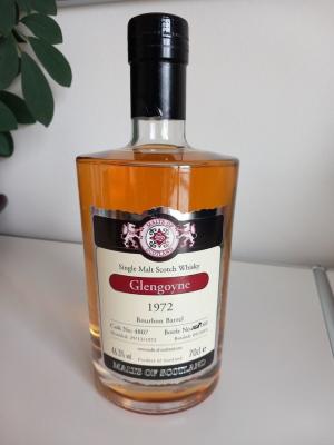 Glengoyne 1972 MoS Bourbon Barrel #4807 46.3% 700ml