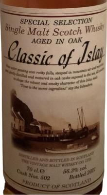 Classic of Islay Vintage 2021 JW Whisky & Cigars Berlin 56.3% 700ml
